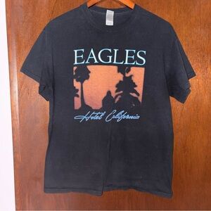 The Eagles Hotel California Tour 2021 Black T-shirt
